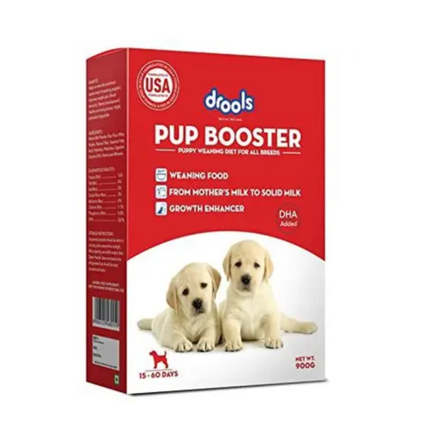 Drools Pup Booster - Puppy weaning Diet Dry Food for Dog 300g Ingredients