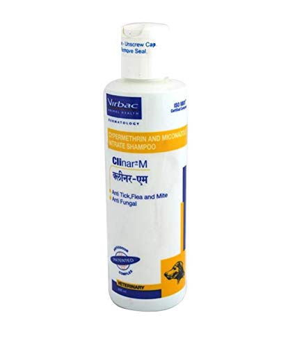 Virbac Clinar-M Anti Tick Shampoo for Dog- 200 ml