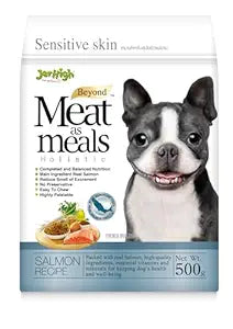 Jerhigh Meat As Meal Salmon Recipe Soft Dog Food 500 gm Ingredients