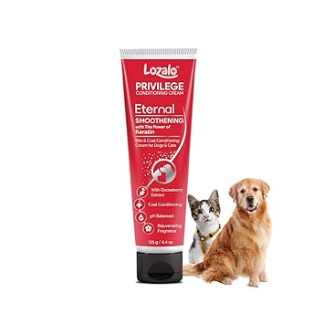 Lozalo Privilege Eternal Smoothning Pet Conditioning Cream-125 gm for Dogs & Cats (Pack of 2) Ingredients