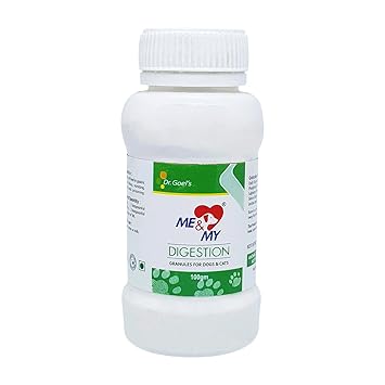 Me & My Digestion Pets Granules Supplement for Dogs & Cats, 100g (Pack of 2)