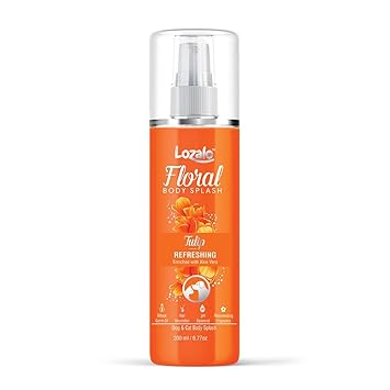Lozalo Floral Tulip Pet Perfume Spray - 200 ml for Dogs & Cats (Pack of 2)
