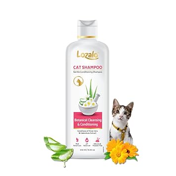 Lozalo Botanical Conditioning Cat Shampoo, 250 ml Ingredients