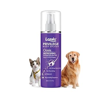 Lozalo Privilege Oasis Refreshing Dog Perfume Spray-200 ml for Dogs & Cats (Pack of 2) Ingredients