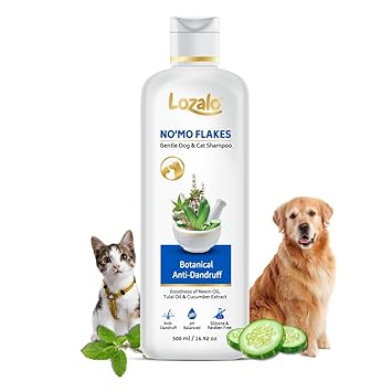 Lozalo Botanical No'mo Flakes Anti Dandruff Pet Shampoo - 500 ml Ingredients
