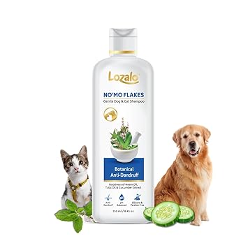 Lozalo Botanical No'mo Flakes Anti Dandruff Pet Shampoo - 250 ml Ingredients