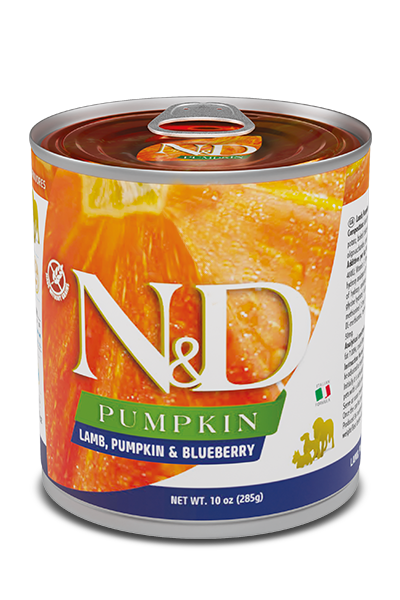 N&D Pumpkin Lamb Adult, 285g Dog Wet Food Ingredients