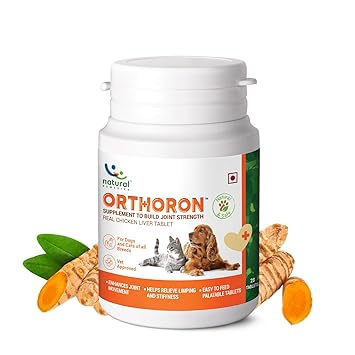 Natural Remedies Orthoron Joint Supplement 28 Tablets for Dogs and Cats