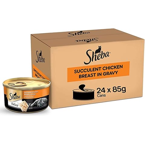 Sheba Deluxe Premium Adult (1+ Years) Wet Cat Food, Succulent Chicken Breast in Gravy, 85 g Can (Pack of 24) Ingredients