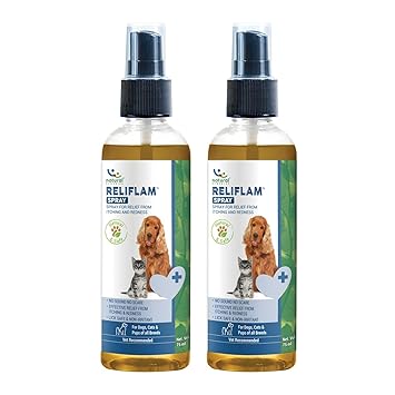 Natural Remedies Reliflam Spray for Itching & Redness - Dogs & Cat, 75 ml (Pack of 2) Ingredients
