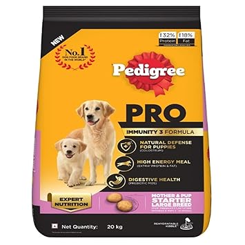 PEDIGREE Professional Starter Mother and Pup Large Breed, Dry Dog Food