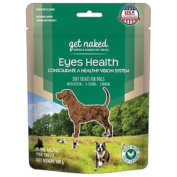 Get Naked Premium Eyes Dog Health Soft Dog Treats, 100g Ingredients