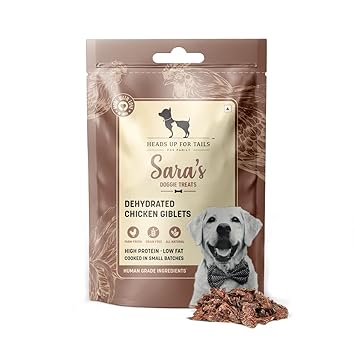 HUFT Sara's Dehydrated Chicken Giblets, 70g (Pack of 2) Ingredients