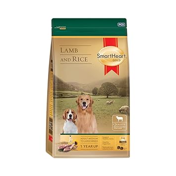 SmartHeart Gold Lamb & Rice Adult Medium to Large Breed Dry Dog Food