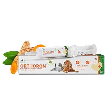 Natural Remedies Orthoron Paste Easy Feed joint Supplement for Small Breed Dog & Cats, 60 ml