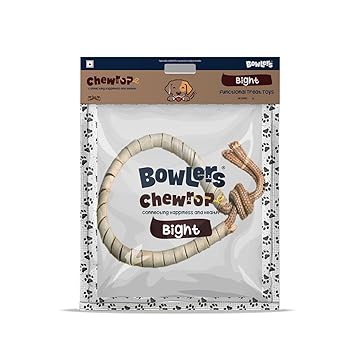 Bowlers Dog Treats Chewrope Bight | for Small & Medium Breeds & Puppies, 190g