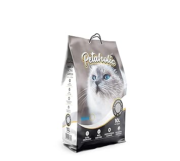 Petaholic Cat Litter Super Absorbent, Chemical Free, 10L