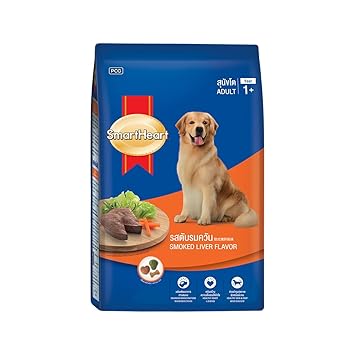 SmartHeart Adult Dry Dog Food, Smoked Liver Flavor Ingredients