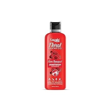 Lozalo Floral Rose Aromatherapy Pet Conditioning Shampoo- 250 ml for Dogs & Cats Ingredients