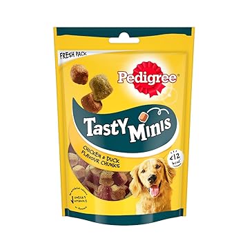 PEDIGREE TASTY MINIS Cubes Adult Dog Treat, 130g Ingredients