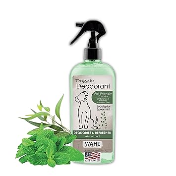 Wahl Doggie Eucalyptus and Spearmint Deodrant, 237 ml