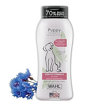 Wahl Puppy Aloe Cornflower Shampoo Gentle Formula, 700 ml