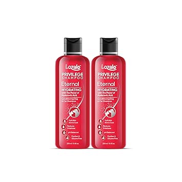 Lozalo Privilege Eternal Hydrating Pet Conditioning Shampoo- 250 ml for Dogs & Cats (Pack of 2) Ingredients