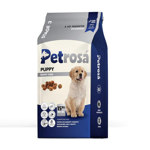 Petrosa Large Breed Dry Dog Food -Puppy (2-15 Months)