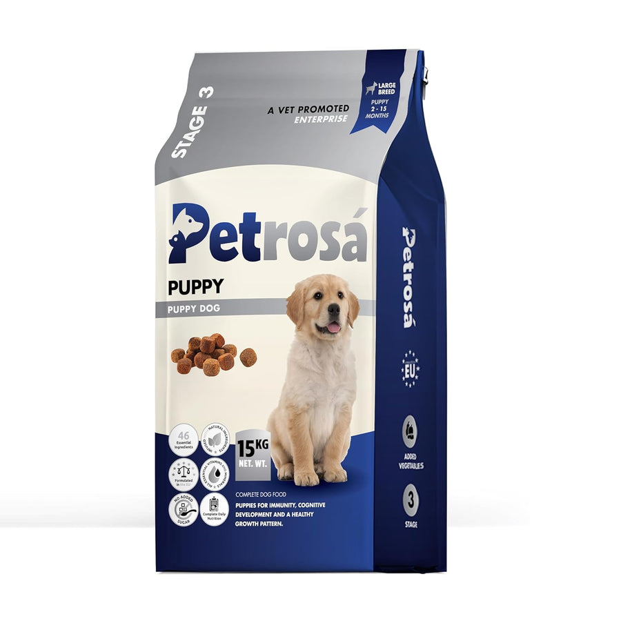 Petrosa Large Breed Dry Dog Food -Puppy (2-15 Months)
