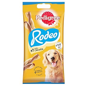 PEDIGREE Rodeo Adult Dog Treat, 123g
