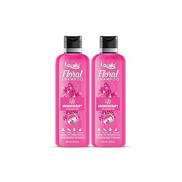 Lozalo Floral Lily Aromatherapy Pet Conditioning Shampoo- 500 ml for Dogs & Cats (Pack of 2) Ingredients