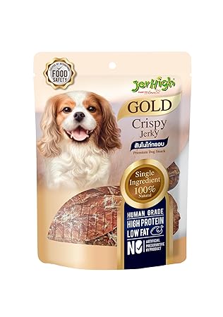 JerHigh KSY Crispy Jerky Dog Treat, Human Grade - 200 g