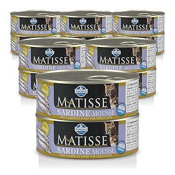 Farmina Matisse Cat Mousse Sardine Flvaor, 85g Wet Food for Cats Ingredients