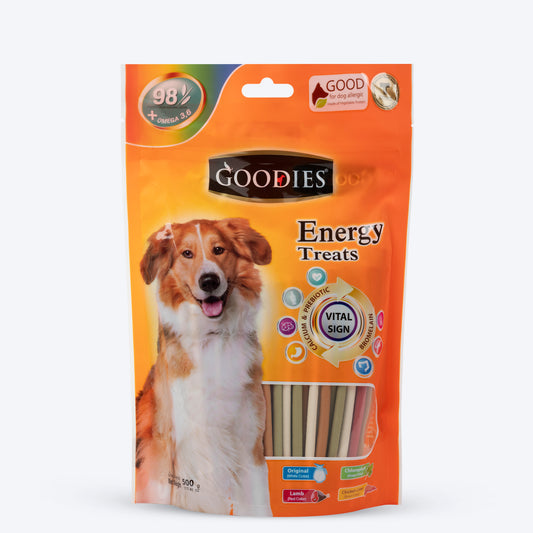 Goodies Mix Stick Energy Treat, 500g for Dogs Ingredients