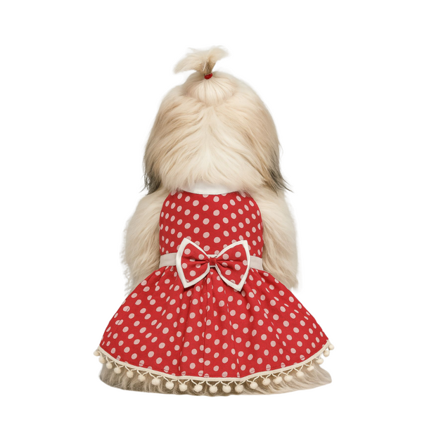 Furrfab Polka Dot Frock for Dogs & Cats Ingredients
