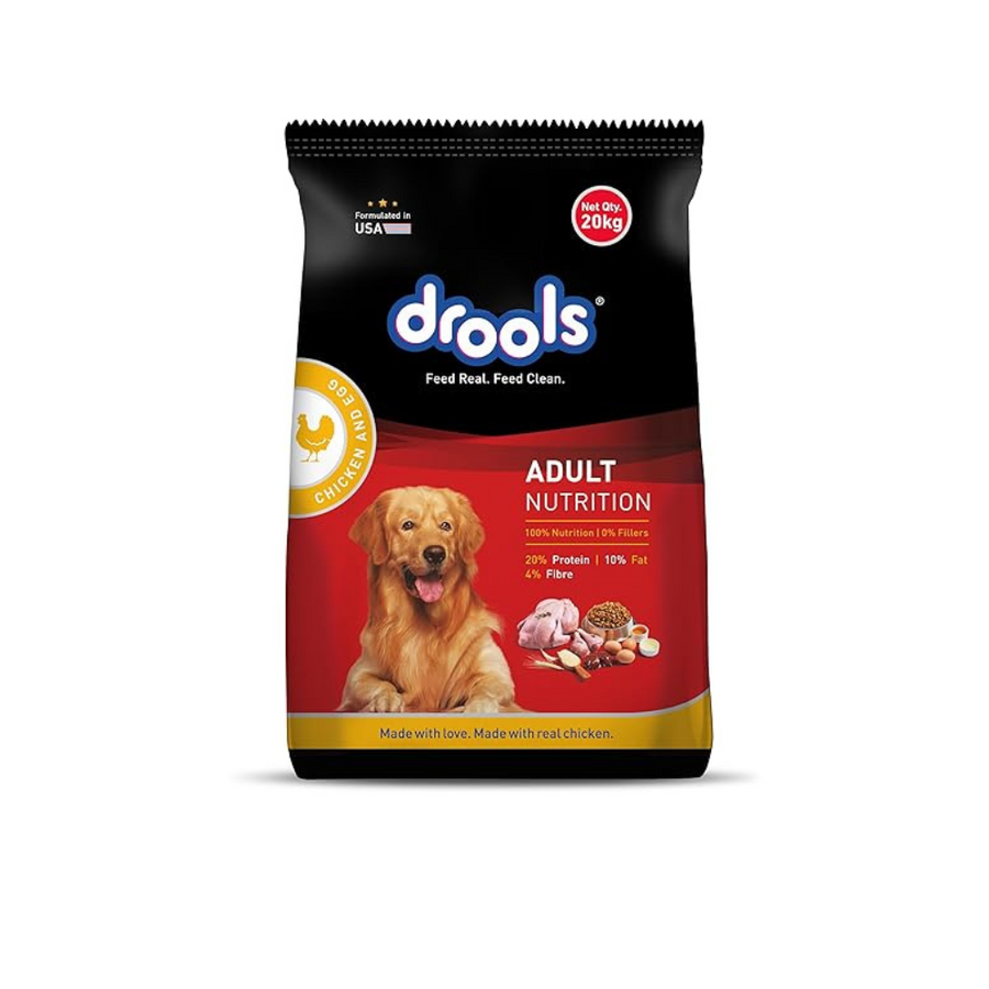 Drools Chicken and Egg Adult Dry Dog Food, 20kg