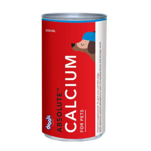 Drools Absolute Calcium Syrup, Dog Supplement - 300 ml