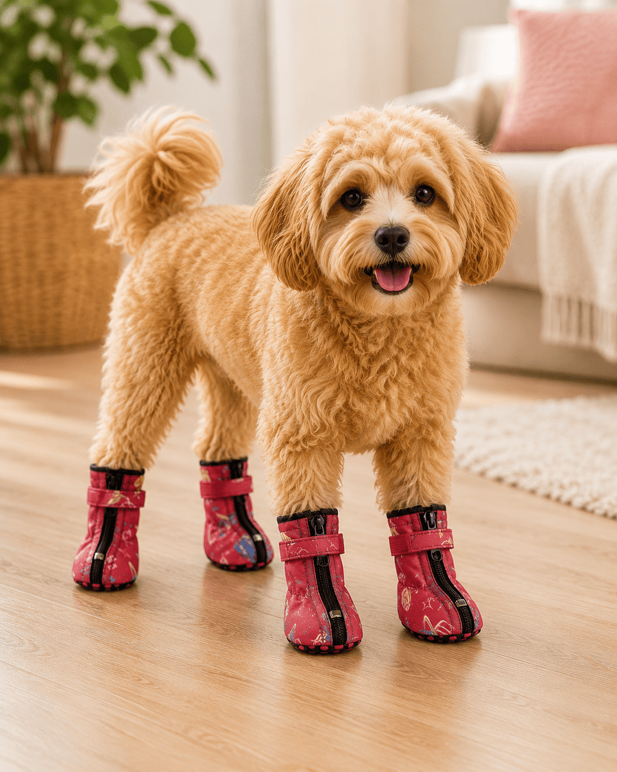 Furrfab Anti-Slip Dog Shoes – Protective Paw Boots for Rain, Heat, Snow & Outdoor Walks