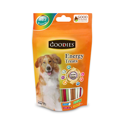 Goodies Mix Stick Energy Treat, 125g for Dogs Ingredients