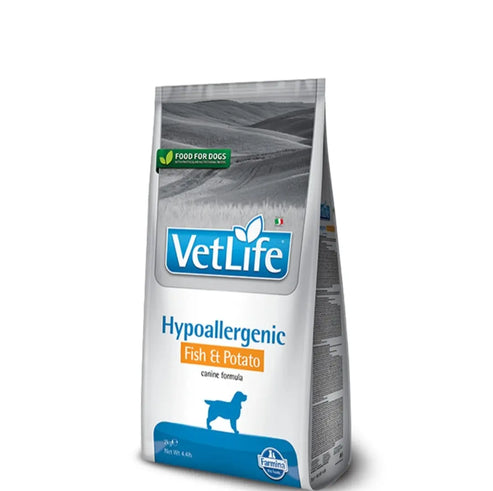 Farmina Vet Life Hypoallergenic Fish and Potato Canine Formula, 2 kg Ingredients
