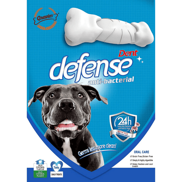 Gnawlers Dent Defense 35 in 1 Dental Care Chew Bones For Dogs Ingredients