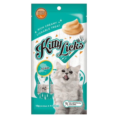 Kitty Licks Tuna Cat Treats 15g x 30 Tubes