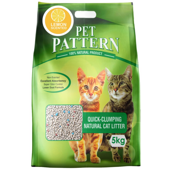 Pet Pattern Cat litter Lemon, 5 kg Ingredients