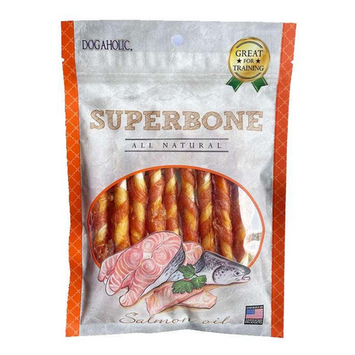 Superbone Salmon Oil Stick Dog Treats (9 IN 1)