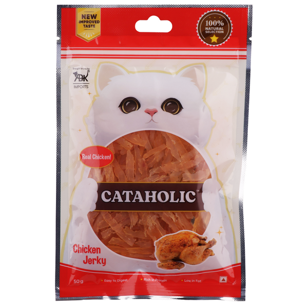 Cataholic Neko Soft Chicken Jerky Sliced Cat Treats, 30g Ingredients