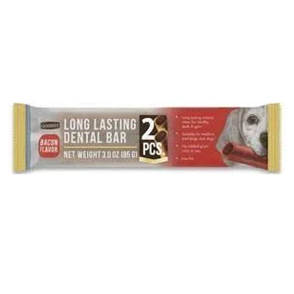 Goodies Long Lasting Dental Bar Salmon Flavor, 85g (2Pcs) for Dogs Ingredients