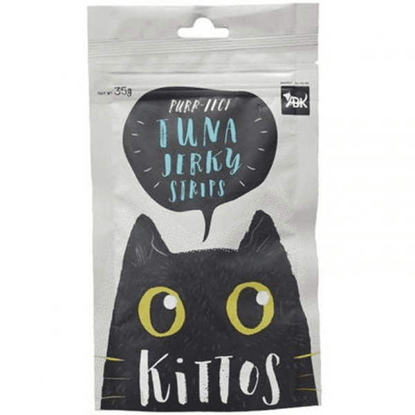 Kittos Purr Fect Tuna Jerky Strips Cat Treats, 35g Ingredients