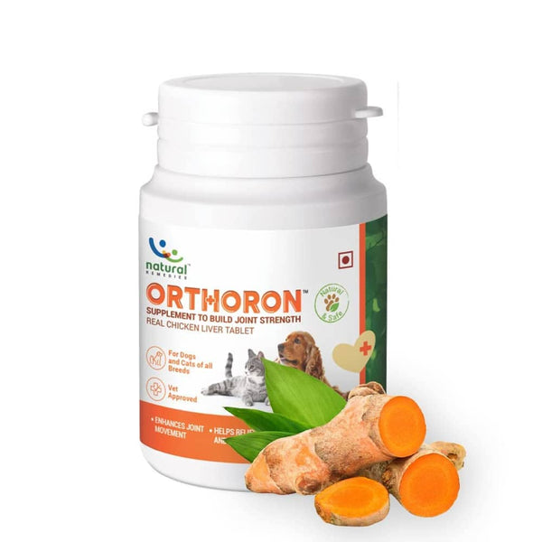 Natural Remedies Orthoron Joint Supplement 10 Tablets for Dogs and Cats Ingredients