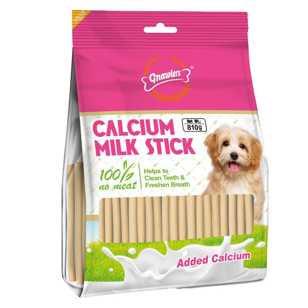 Gnawlers Sticks Milk Flavor Dog Treat Ingredients