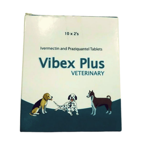 Zenex Vibex Plus Dewormer Tablet for Dogs Ingredients